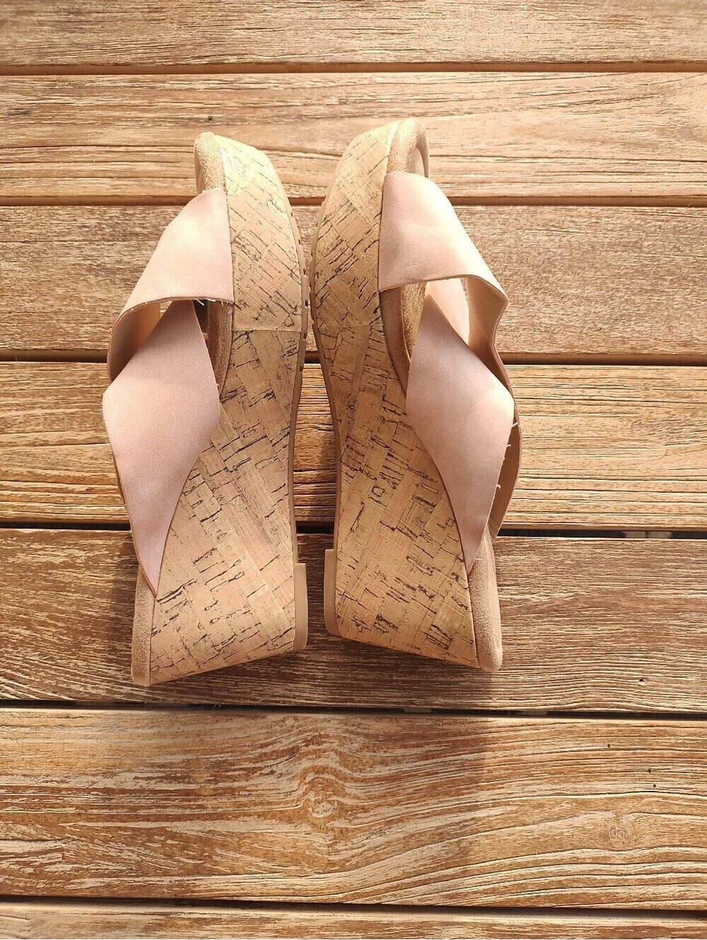 CL by Laundry Women's Criss-cross Slide Sandals Size 7.5